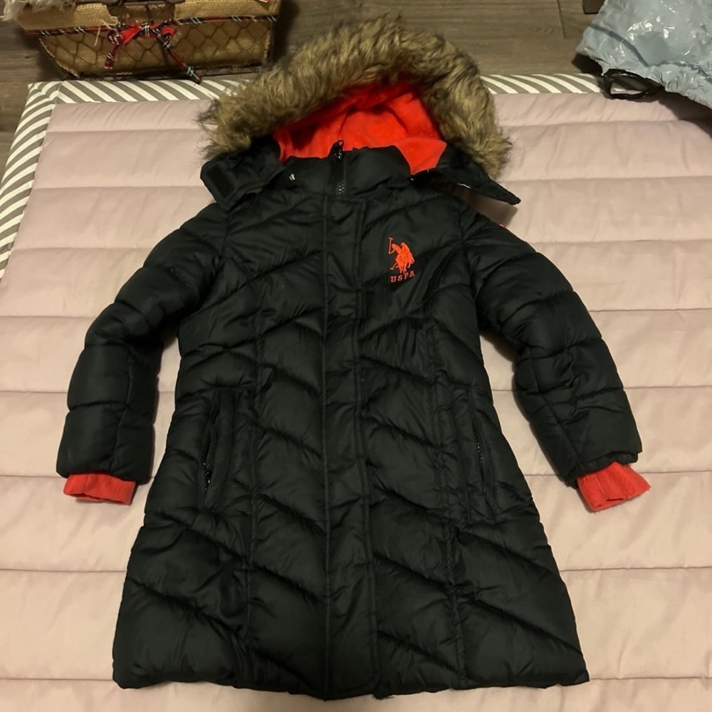 Toddler girl polo jacket sz 4